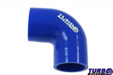 Reduction silicone elbow TurboWorks Blue 90st 89-102mm CN-SL-413