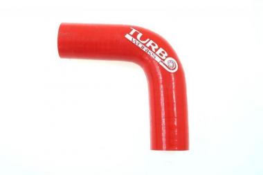 Silicone elbow TurboWorks Red 90st 12mm XL CN-SL-601