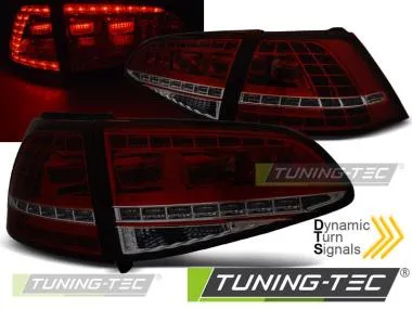 Stopuri LED RED SMOKE SEQ Tuning-Tec pentru VW GOLF 7 13-17  - LDVWM4