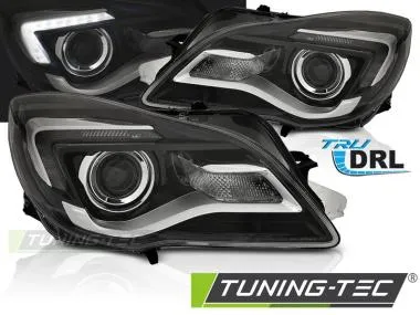 Faruri BLACK LED pentru OPEL INSIGNIA 13-17  - LPOPB2